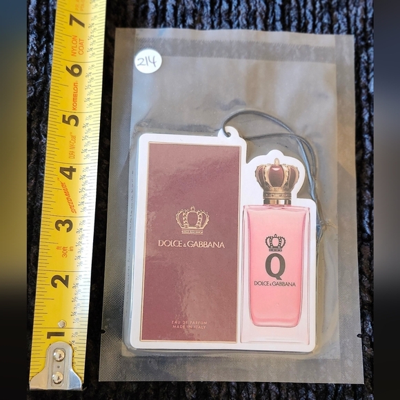 Freshie-Q-Dolce&Gabbana-Air Freshener-MANY FRAGRANCES AVAILABLE!! - Picture 2 of 7